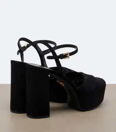 Prada Suede platform sandals | Thumbnail 2