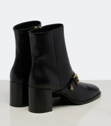 Prada Leather ankle boots | Thumbnail 3 Prada Leather ankle boots | Thumbnail 3