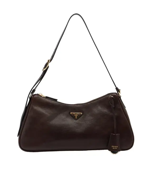 Prada Aimée Large leather shoulder bag