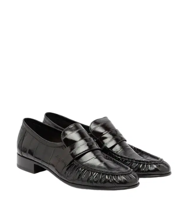 The Row Soft leather loafers