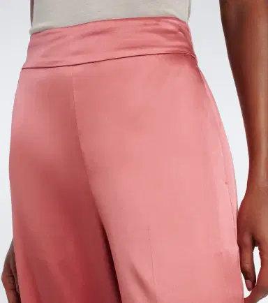 Joseph Dijon silk satin wide-leg pants | Thumbnail 3 Joseph Dijon silk satin wide-leg pants | Thumbnail 3