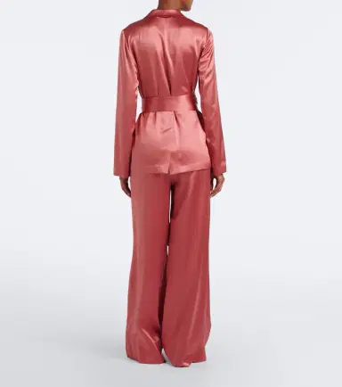 Joseph Dijon silk satin wide-leg pants | Thumbnail 5 Joseph Dijon silk satin wide-leg pants | Thumbnail 5