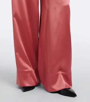 Joseph Dijon silk satin wide-leg pants | Thumbnail 6 Joseph Dijon silk satin wide-leg pants | Thumbnail 6