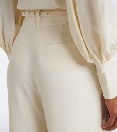 Zimmermann Belted wide-leg pants | Thumbnail 2