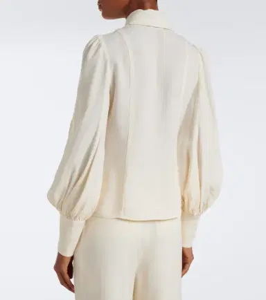 Zimmermann Utility tie-neck blouse | Thumbnail 6