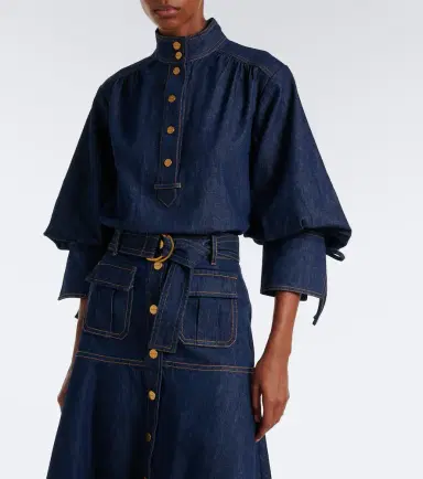 Zimmermann Denim blouse | Thumbnail 4