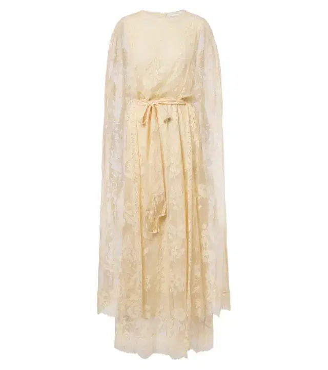 Zimmermann Valiant caped lace maxi dress