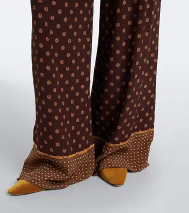 Zimmermann Belted printed wide-leg pants | Thumbnail 2