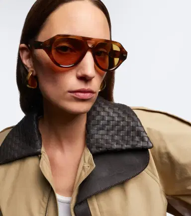 Bottega Veneta Dizzy aviator sunglasses | Thumbnail 4