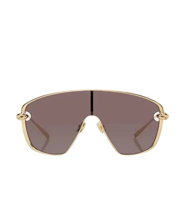 Bottega Veneta Knot shield sunglasses