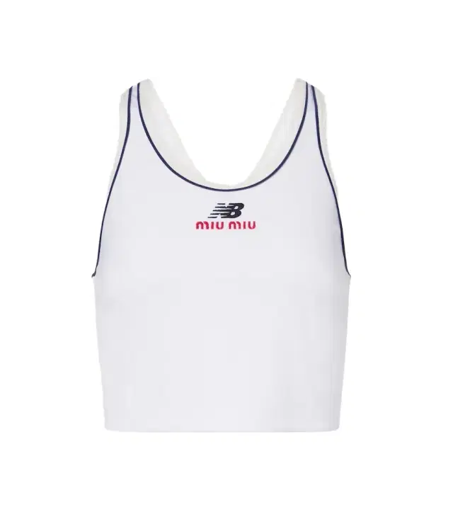 Miu Miu x New Balance jersey crop top