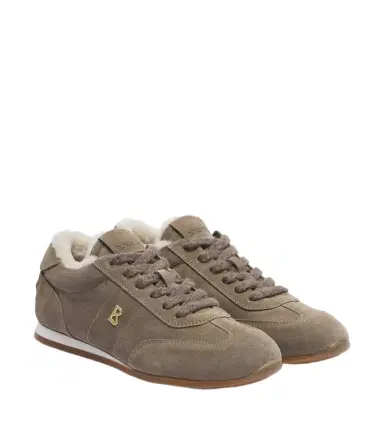 Bogner Valencia shearling-lined suede sneakers | Thumbnail 1
