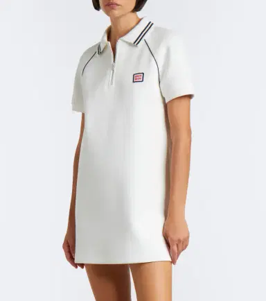 Miu Miu Cotton piqué polo dress | Thumbnail 2
