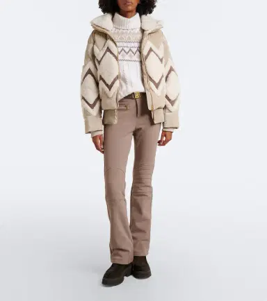 Bogner Turin shearling-trimmed suede lace-up boots | Thumbnail 6