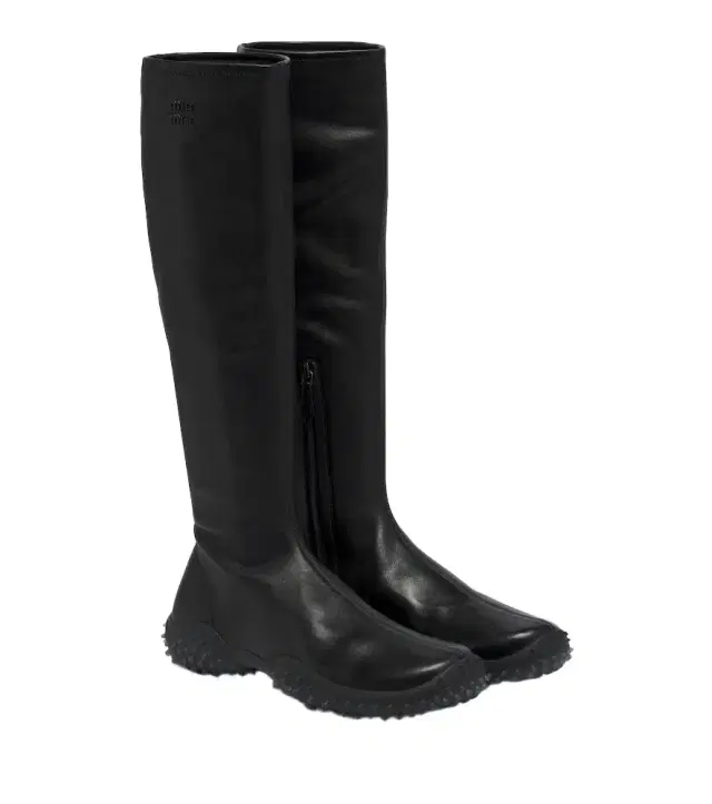 Miu Miu Leather knee-high boots