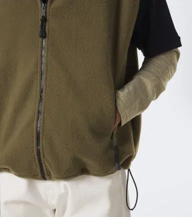 Miu Miu Fleece zip-up vest | Thumbnail 4