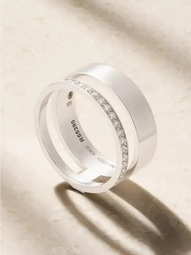 Repossi Berbere 18-karat White Gold Diamond Ring