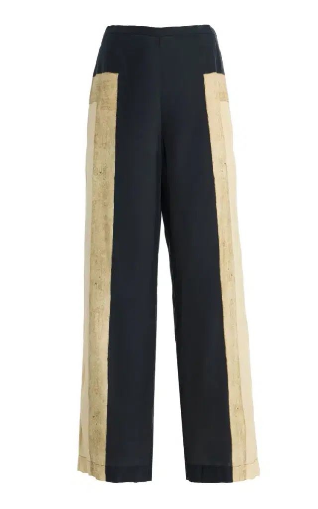 SIR. Sona Silk Straight-Leg Pants