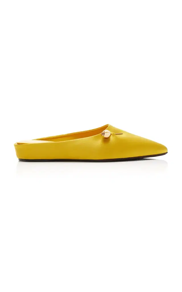 Herbert Levine Sleep On It Satin Mules