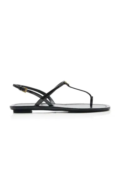 Prada Leather Sandals | Thumbnail 1 Prada Leather Sandals | Thumbnail 1