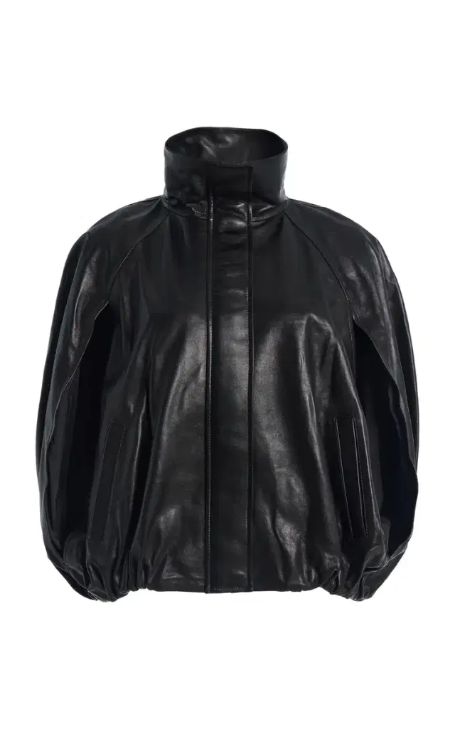 Simkhai Jada Leather Cape Jacket