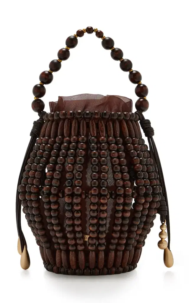 Cult Gaia Lanterna Beaded Bag