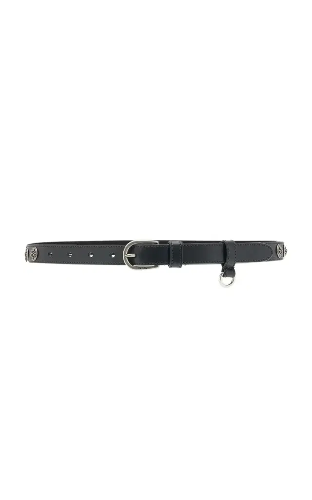 Prada Horseshoe Buckle Leather Belt