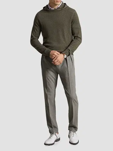 Polo Ralph Lauren Men's Washable Cashmere Knit Hoodie | Thumbnail 2