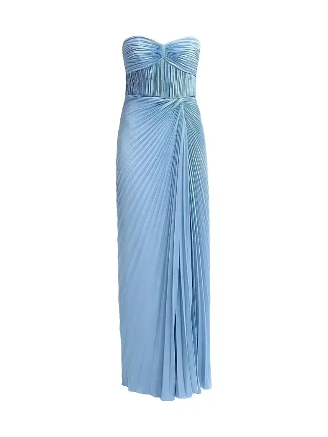 AMUR Women's Joyceann Strapless Gown - Tropical Dusk