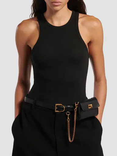Balenciaga Women's Rodeo Belt with Pouch | Thumbnail 3 Balenciaga Women's Rodeo Belt with Pouch | Thumbnail 3