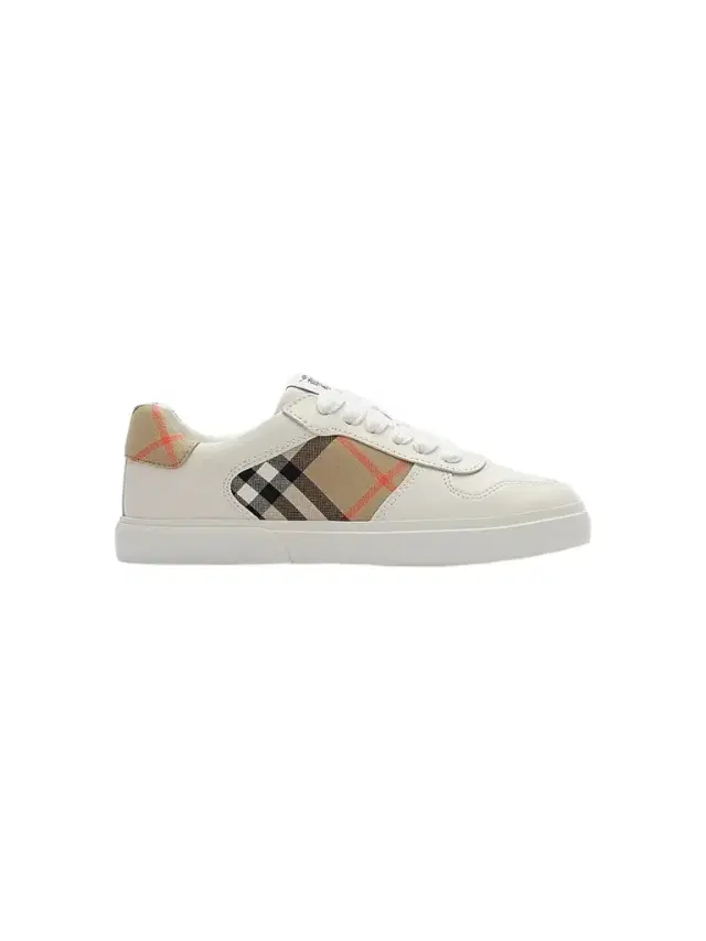 Burberry Little Kid's & Kid's Check Low-Top Sneakers - Sand Check 3.5 (Child)