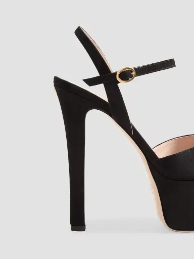Valentino Garavani Women's Crasher Platform 145MM Pumps in Suede | Thumbnail 6 Valentino Garavani Women's Crasher Platform 145MM Pumps in Suede | Thumbnail 6