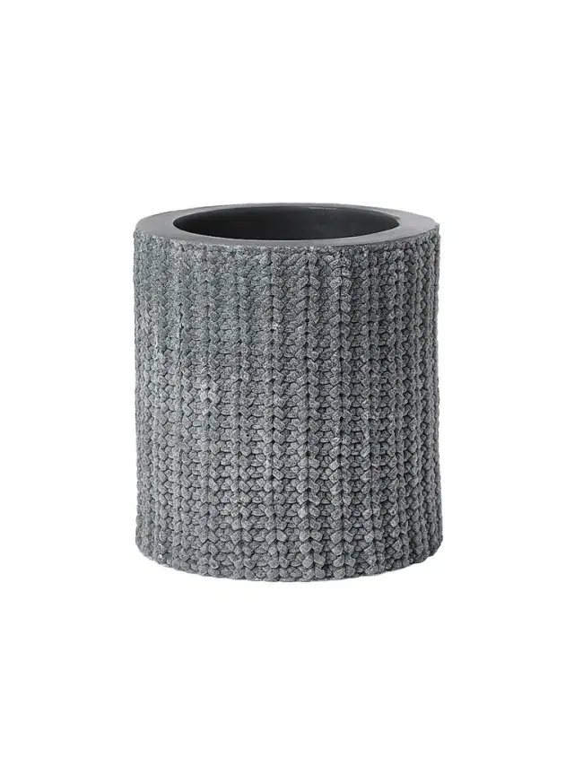 Brunello Cucinelli Large Wax Lantern with English Rib Knit Effect