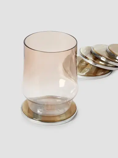 Brunello Cucinelli Six Piece Buffalo Horn Coaster Set | Thumbnail 2