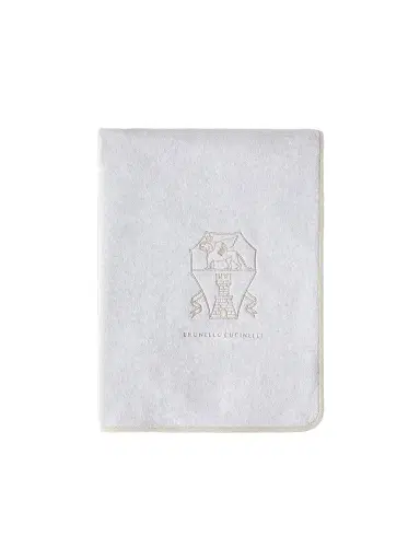 Brunello Cucinelli Cotton Terrycloth Towel with Embroidery | Thumbnail 1 Brunello Cucinelli Cotton Terrycloth Towel with Embroidery | Thumbnail 1