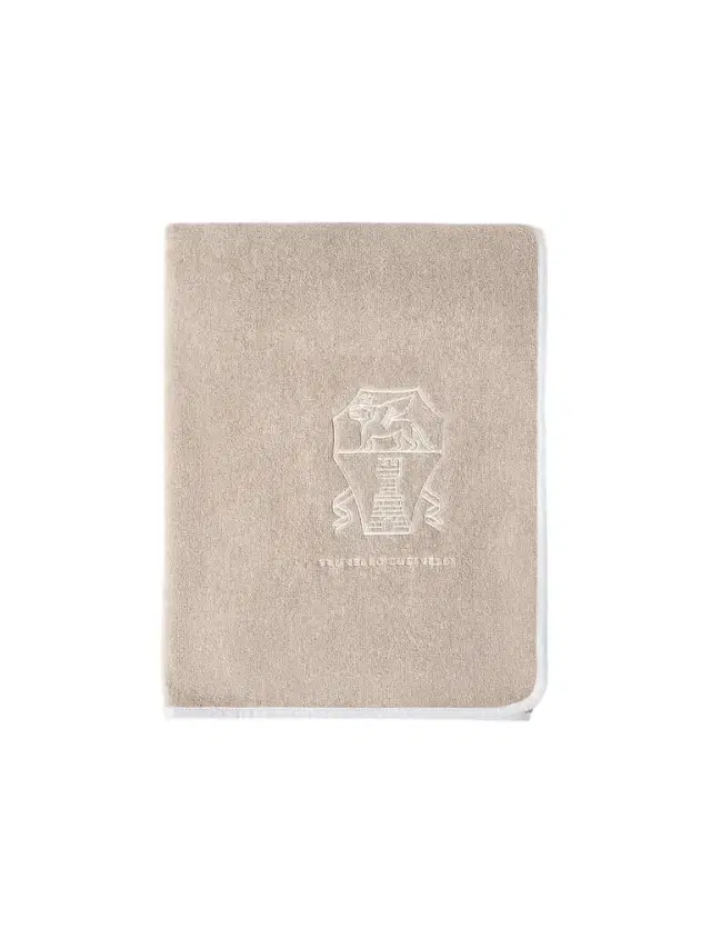Brunello Cucinelli Cotton Terrycloth Towel with Embroidery