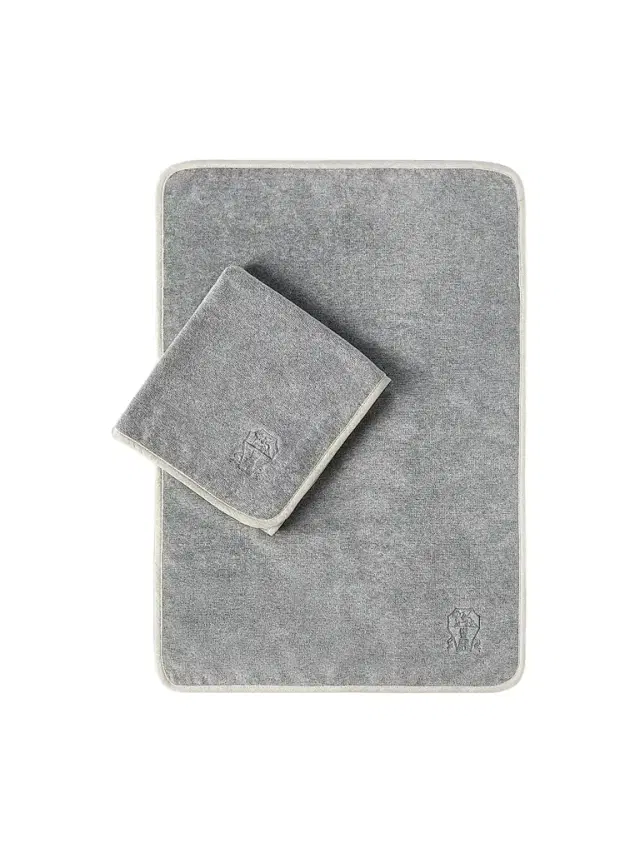 Brunello Cucinelli 2-Piece Cotton Terrycloth Towel Set