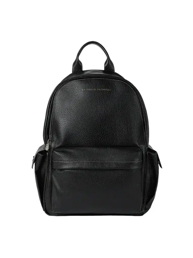 Brunello Cucinelli Men's Grained Calfskin Travel Backpack