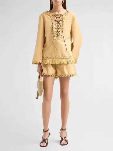 Zimmermann Women's Mahon Tunic Top | Thumbnail 2 Zimmermann Women's Mahon Tunic Top | Thumbnail 2