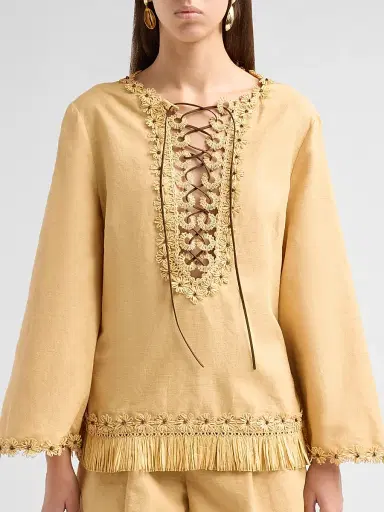 Zimmermann Women's Mahon Tunic Top | Thumbnail 5 Zimmermann Women's Mahon Tunic Top | Thumbnail 5