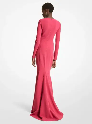 Michael Kors Collection Stretch Wool Fishtail Gown | Thumbnail 2