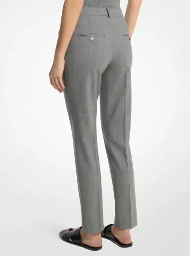Michael Kors Collection Samantha Stretch Wool Pants in | Thumbnail 2 Michael Kors Collection Samantha Stretch Wool Pants in | Thumbnail 2
