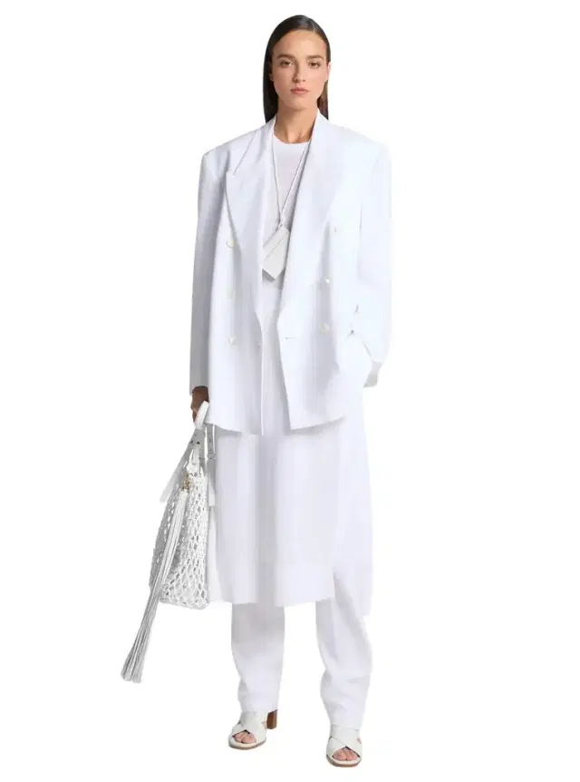 Shawn Linen Double-Breasted Blazer