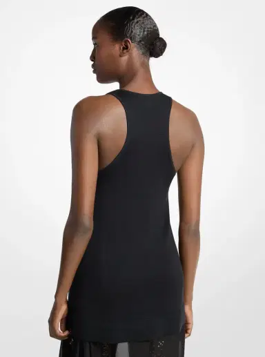 Michael Kors Collection Wool Blend Tank Top | Thumbnail 2