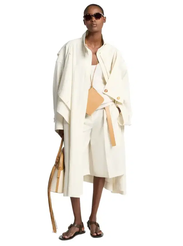 Michael Kors Collection Linen Wind Coat