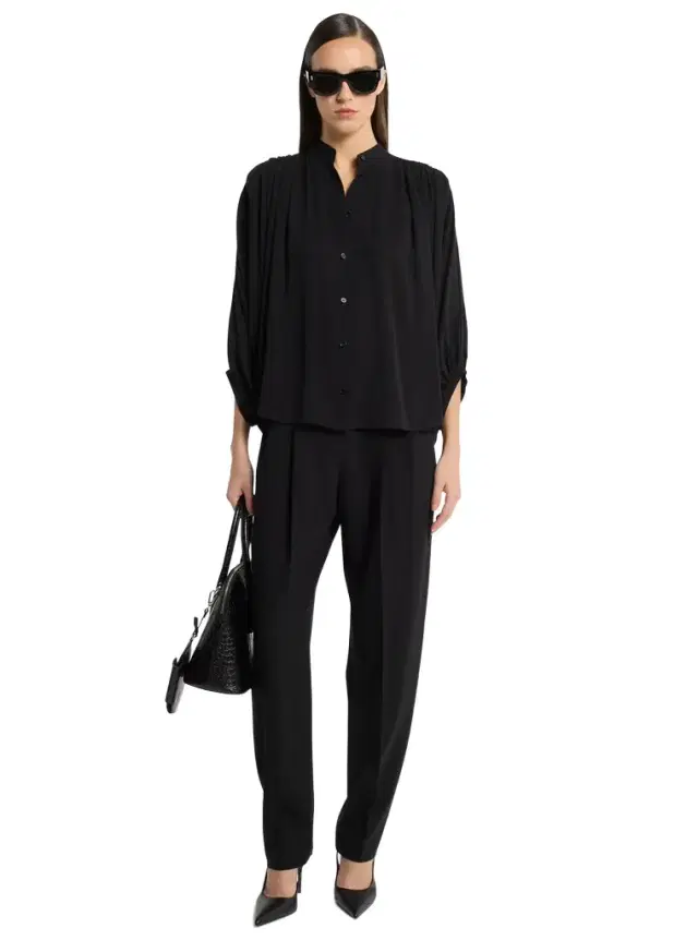 Silk Georgette Poet Blouse