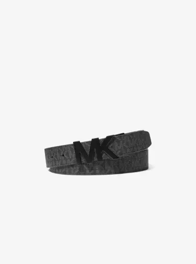 Michael Kors Collection Reversible Signature Logo Buckle Belt | Thumbnail 2
