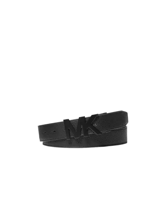 Michael Kors Collection Reversible Signature Logo Buckle Belt