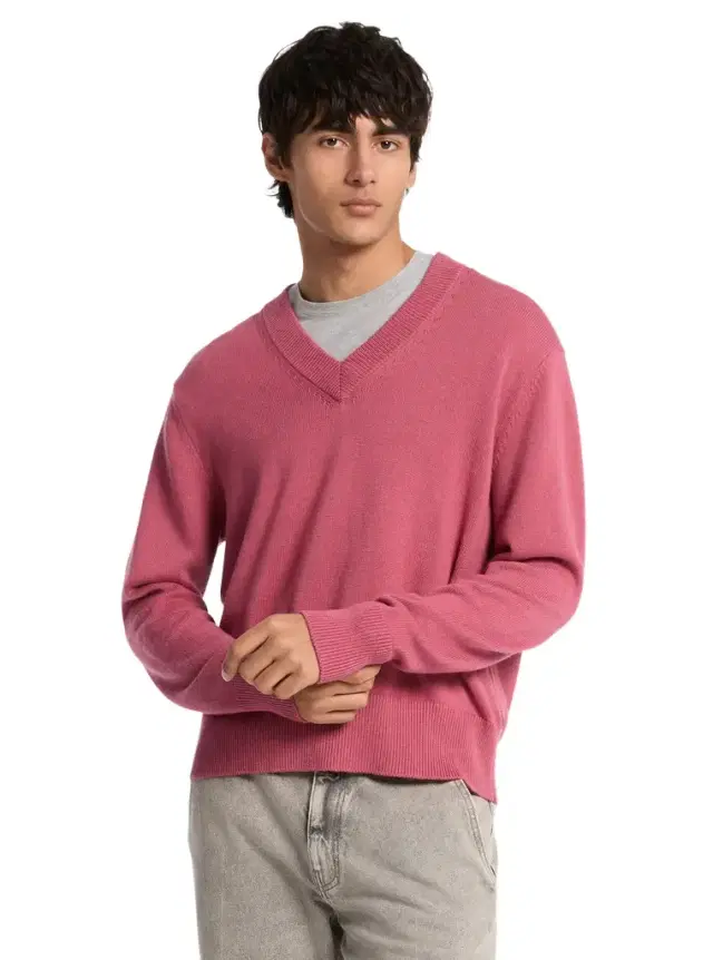 Michael Kors Collection Wool and Cotton Blend Polo Sweater