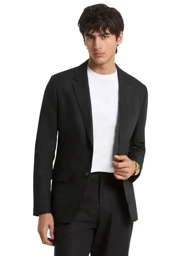 Michael Kors Collection Linen And Cotton Blazer in